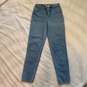 Vintage 80s / 90s High Waisted Mom Jeans Brittania size 22” waist